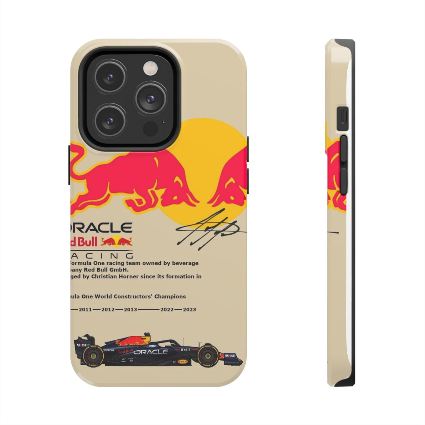 Red Bull Racing Tough Phone Cases | Stylish & Durable Cases for Racing Fans, Gift for Car Lovers, Unique Phone Accessories