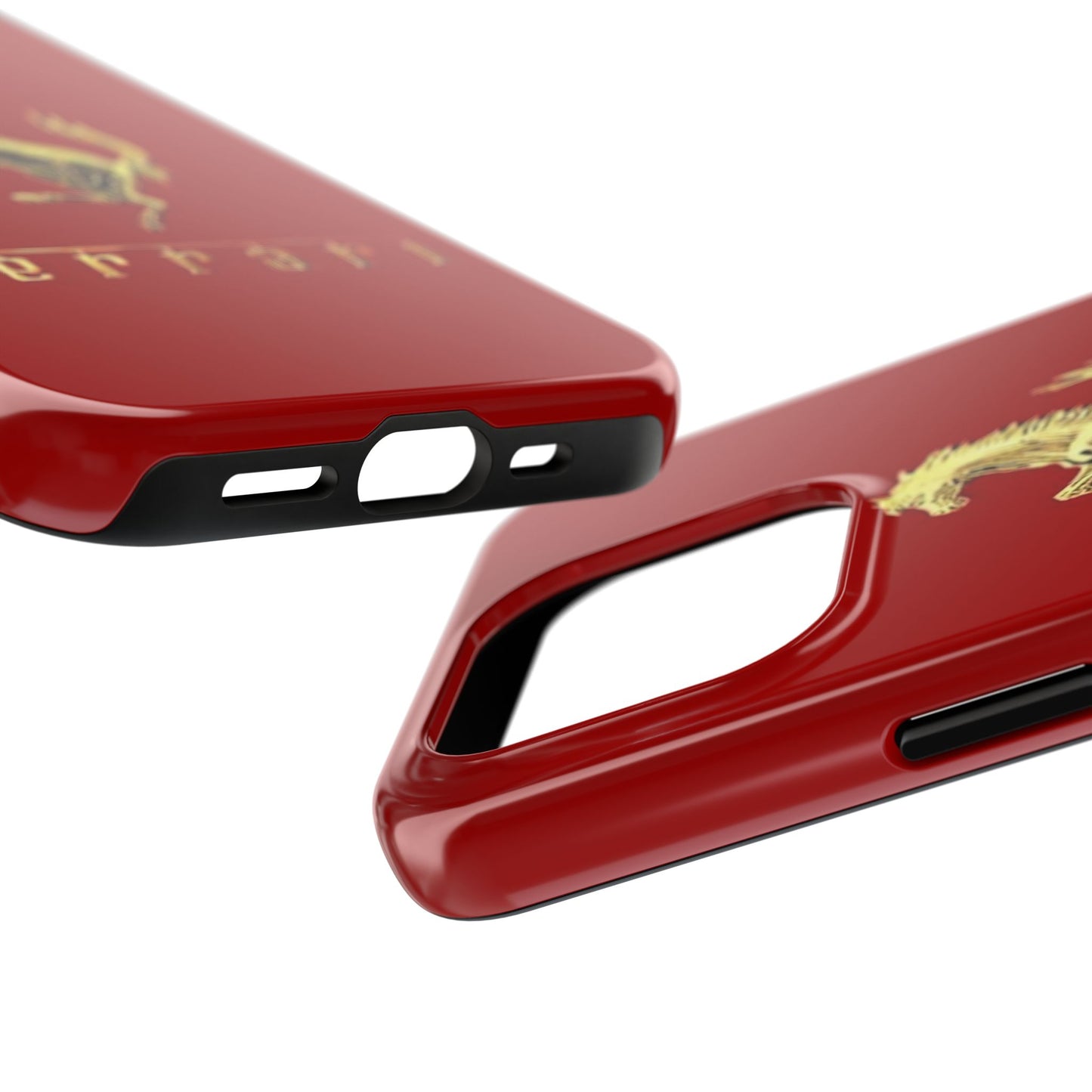 Ferrari Tough Phone Case, Durable Cell Phone Cover, Stylish Protection for Car Enthusiasts, Gift for Ferrari Lovers, Sports Car Accessory