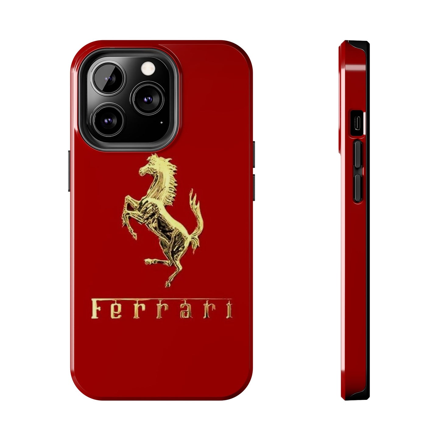Ferrari Tough Phone Case, Durable Cell Phone Cover, Stylish Protection for Car Enthusiasts, Gift for Ferrari Lovers, Sports Car Accessory
