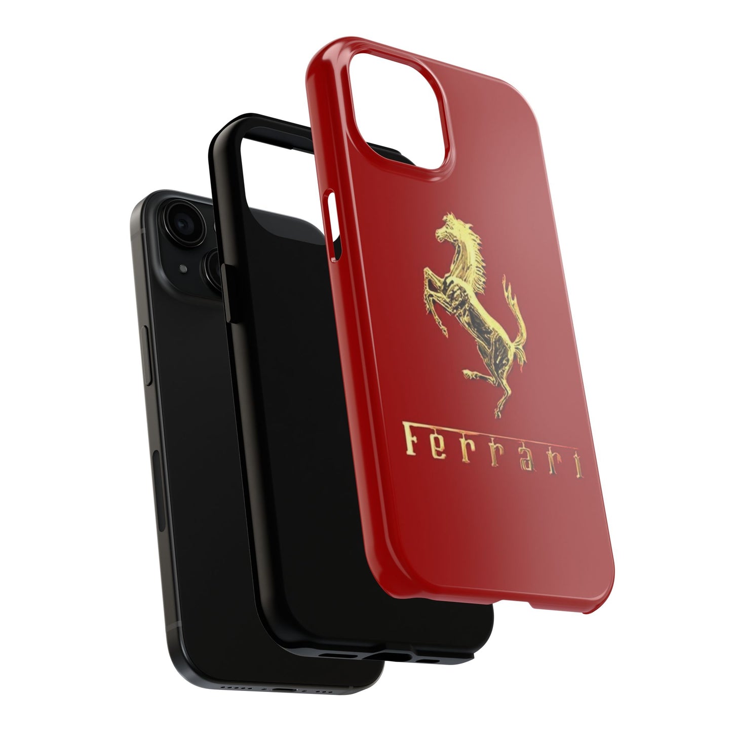 Ferrari Tough Phone Case, Durable Cell Phone Cover, Stylish Protection for Car Enthusiasts, Gift for Ferrari Lovers, Sports Car Accessory