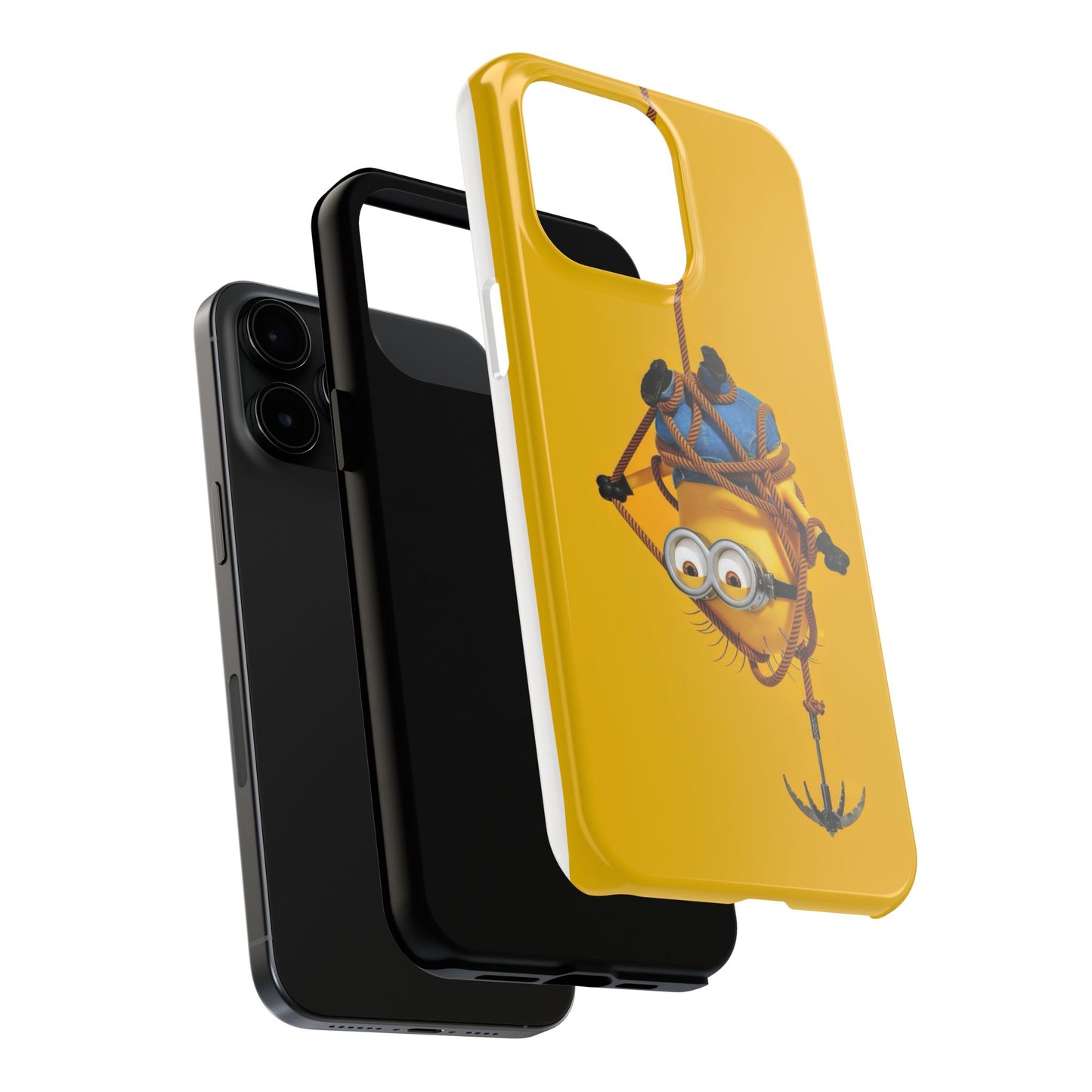 Playful Minion Phone Cases, Tough Phone Covers, Fun Tech Accessories, Gifts for Kids, Unique Cell Phone Cases