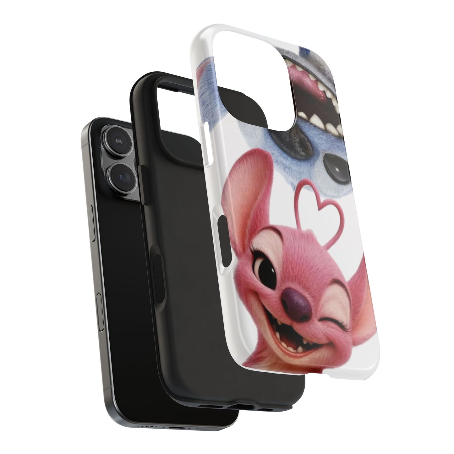 Playful Cartoon Phone Cases - Tough Cases for Kids & Teens, Cute Gift for Birthdays, Fun Accessories, Protection Cases, Character Design