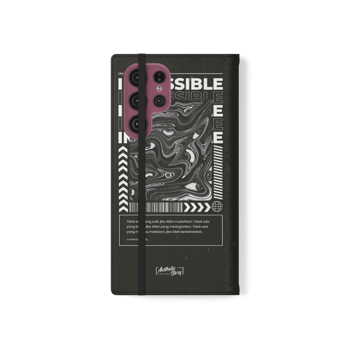Stylish Flip Phone Cases, Personalized Phone Wallet, Minimalist Tech Accessory, Gift for Him/Her, Unique Phone Cover