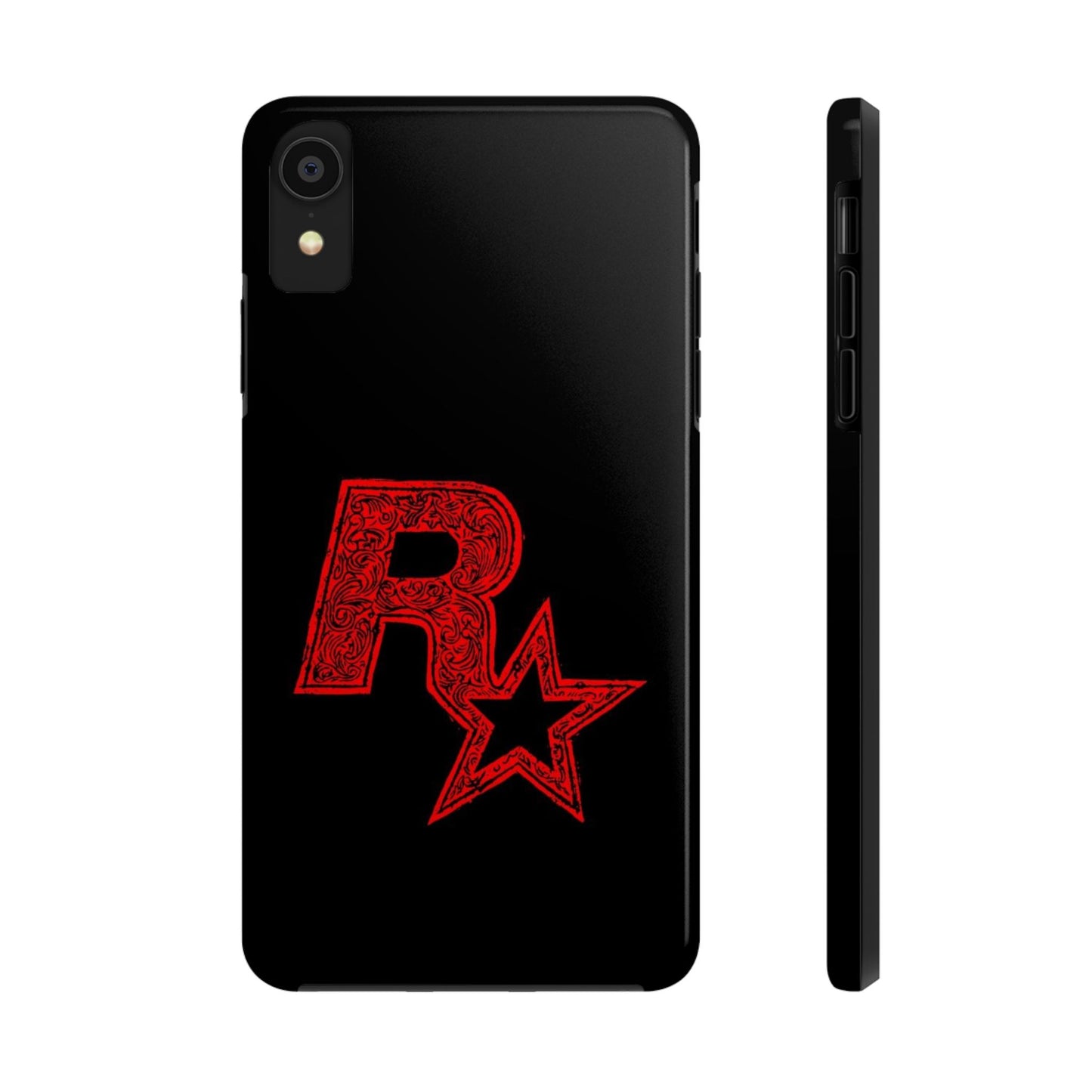 Tough Phone Cases with Artistic Red Star Design, Cool Tech Accessories, Gift for Gamers, Trendy Phone Protection, Stylish Cases for [...]
