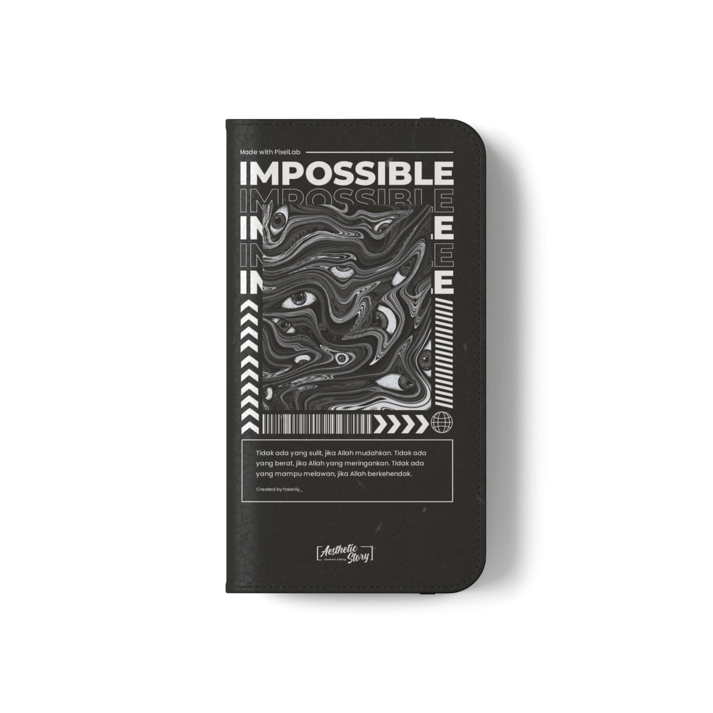 Stylish Flip Phone Cases, Personalized Phone Wallet, Minimalist Tech Accessory, Gift for Him/Her, Unique Phone Cover