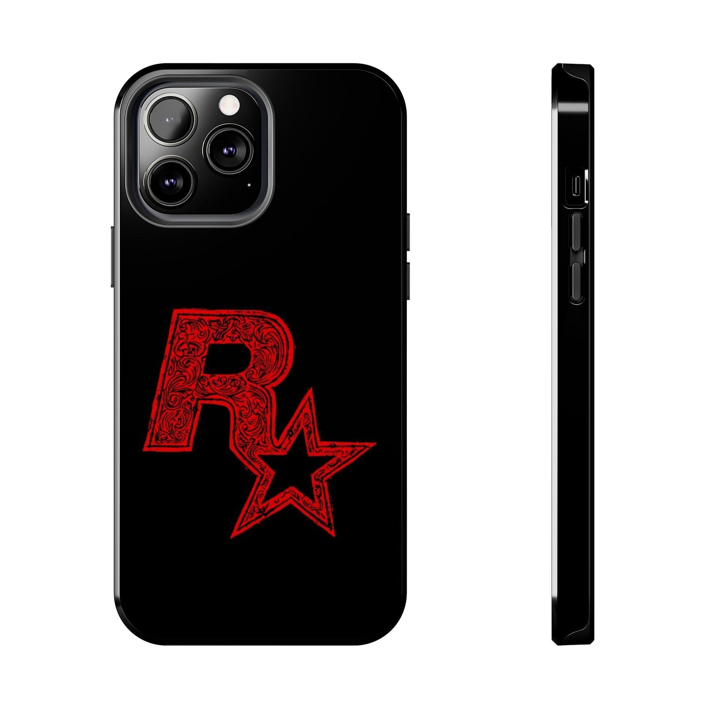 Tough Phone Cases with Artistic Red Star Design, Cool Tech Accessories, Gift for Gamers, Trendy Phone Protection, Stylish Cases for [...]