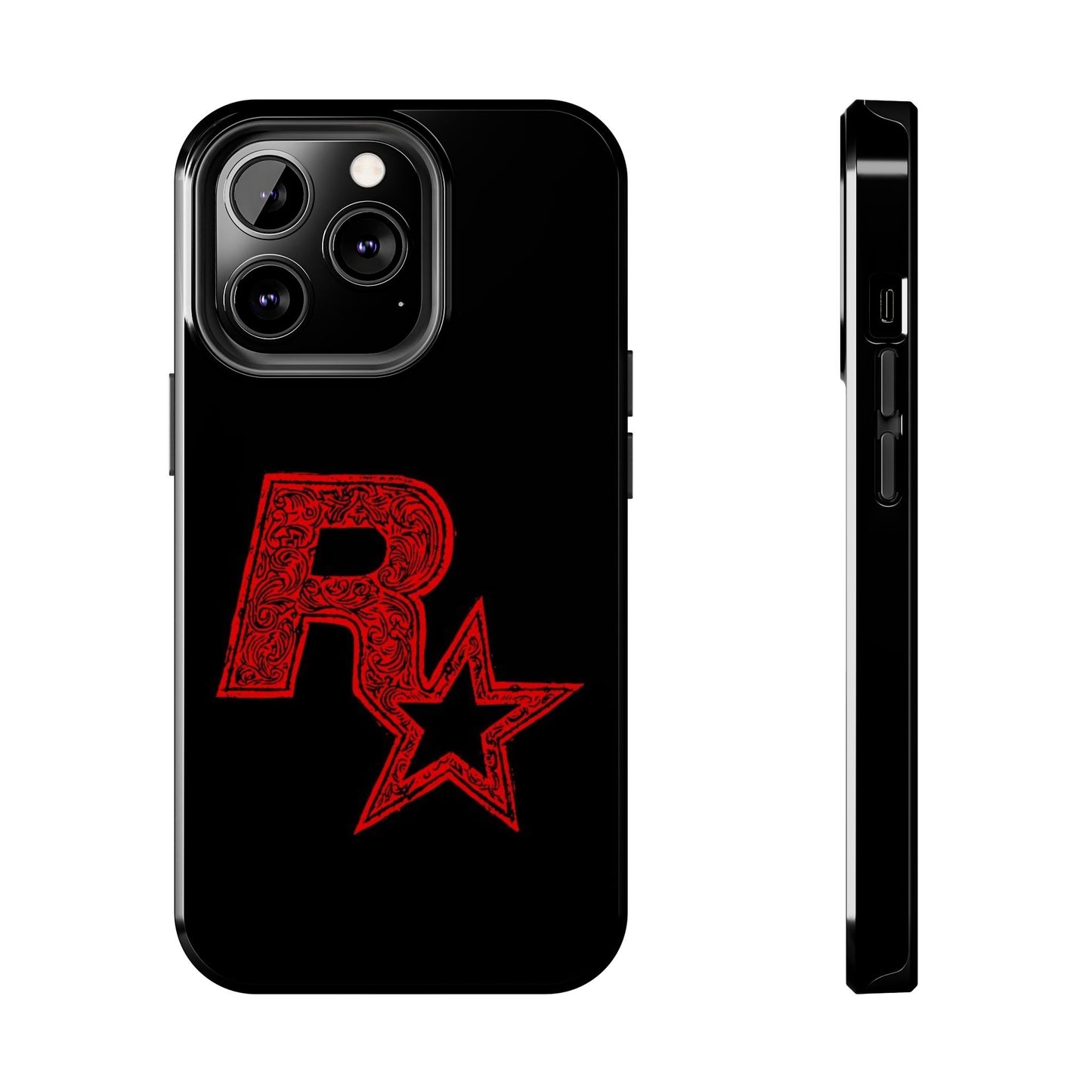Tough Phone Cases with Artistic Red Star Design, Cool Tech Accessories, Gift for Gamers, Trendy Phone Protection, Stylish Cases for [...]