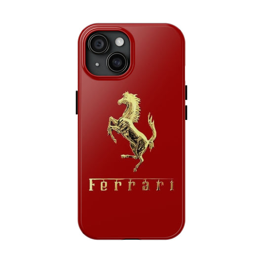 Ferrari Tough Phone Case, Durable Cell Phone Cover, Stylish Protection for Car Enthusiasts, Gift for Ferrari Lovers, Sports Car Accessory
