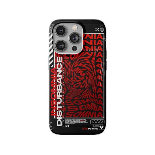 Insomnia Flexi Cases | Stylish Phone Cover for Night Owls, Unique Design, Perfect Gift for Students, Trendy Accessory, Phone Protection