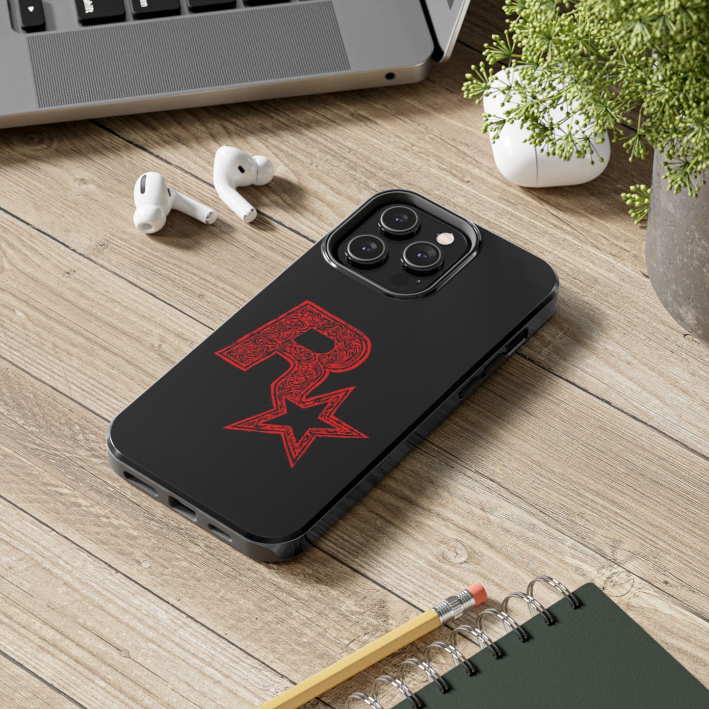 Tough Phone Cases with Artistic Red Star Design, Cool Tech Accessories, Gift for Gamers, Trendy Phone Protection, Stylish Cases for [...]