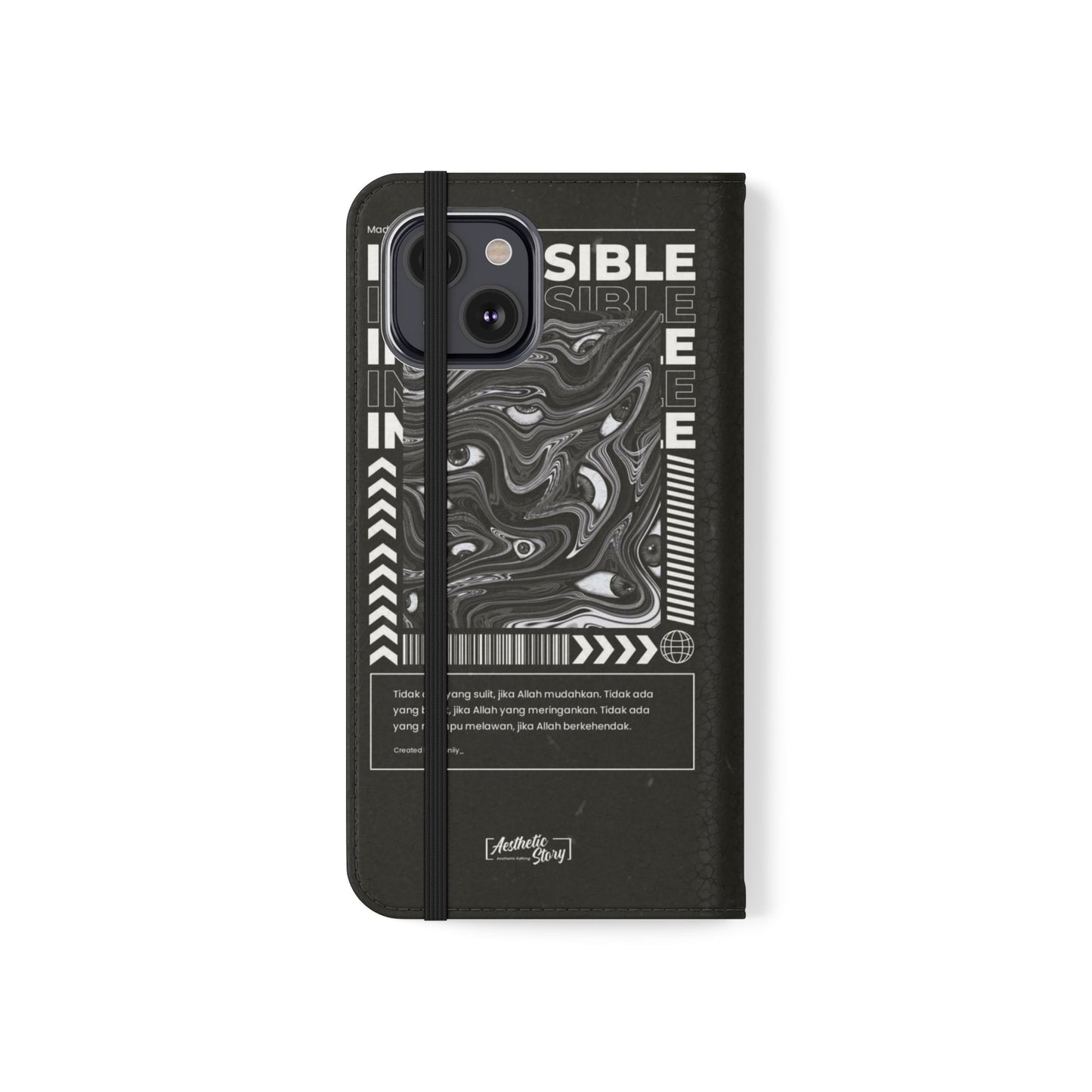 Stylish Flip Phone Cases, Personalized Phone Wallet, Minimalist Tech Accessory, Gift for Him/Her, Unique Phone Cover