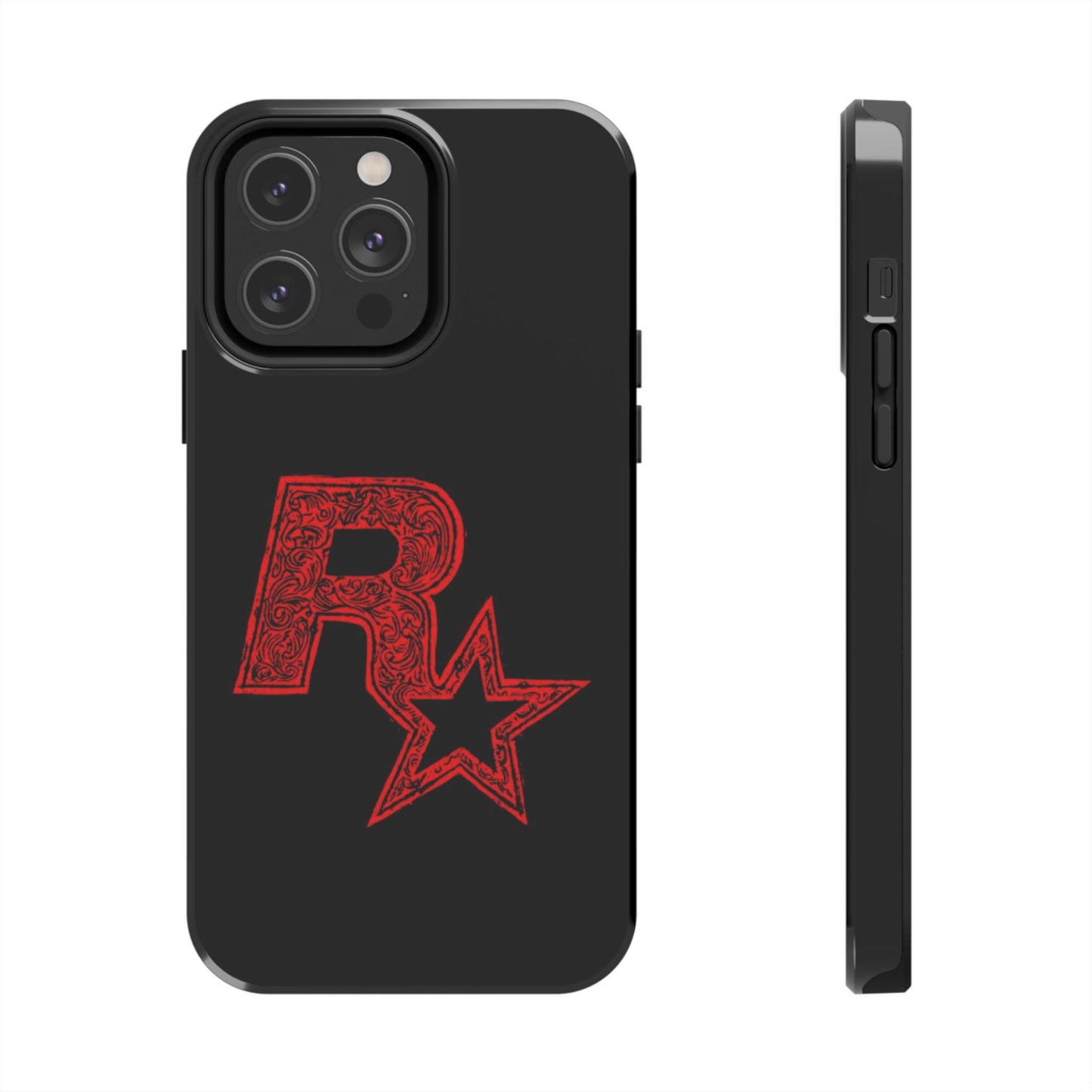 Tough Phone Cases with Artistic Red Star Design, Cool Tech Accessories, Gift for Gamers, Trendy Phone Protection, Stylish Cases for [...]