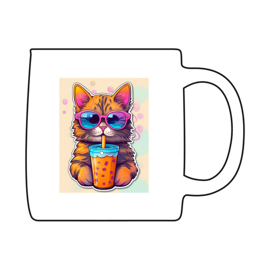 Cute Cat Coffee Mug, Fun Cat Mug, Engraved Cat Lover Gift, Cute Drinkware for Home, Purr-fect Gift for Holidays, Birthday, Cat Mom [...]