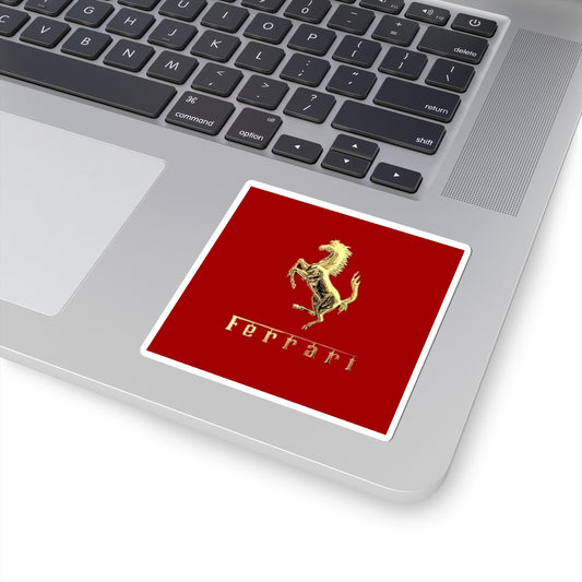 Sticker Ferrari Red Kiss-Cut Stickers