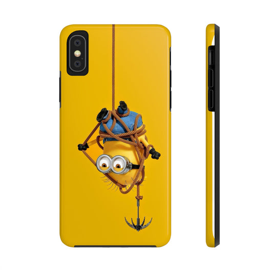 Playful Minion Phone Cases, Tough Phone Covers, Fun Tech Accessories, Gifts for Kids, Unique Cell Phone Cases