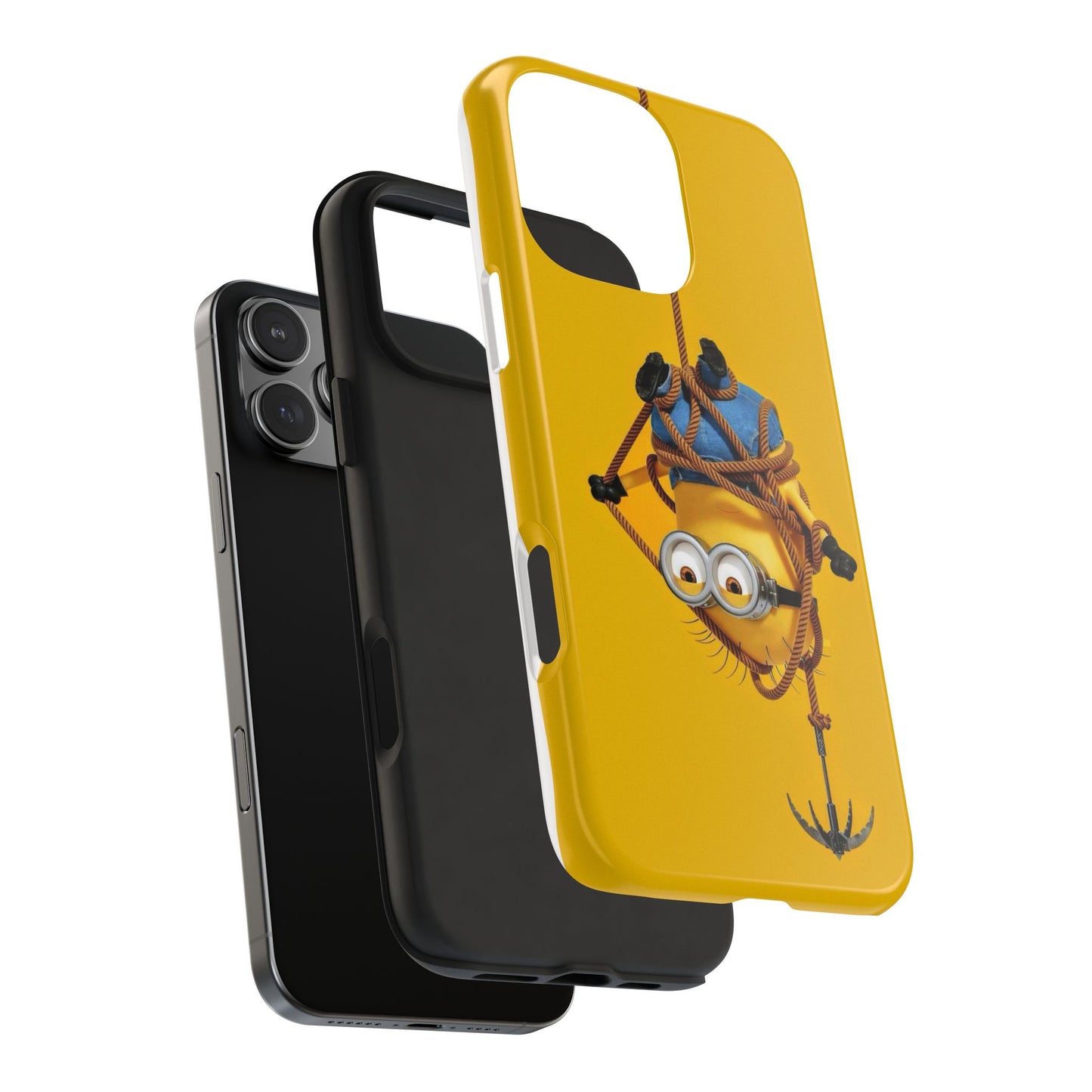 Playful Minion Phone Cases, Tough Phone Covers, Fun Tech Accessories, Gifts for Kids, Unique Cell Phone Cases