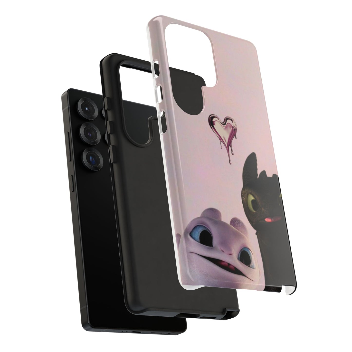 Cute Character Phone Case, Durable Protection, Gift for Kids, Birthday, Cartoon Lovers, Fun Accessories