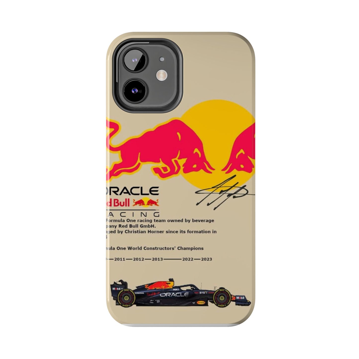 Red Bull Racing Tough Phone Cases | Stylish & Durable Cases for Racing Fans, Gift for Car Lovers, Unique Phone Accessories