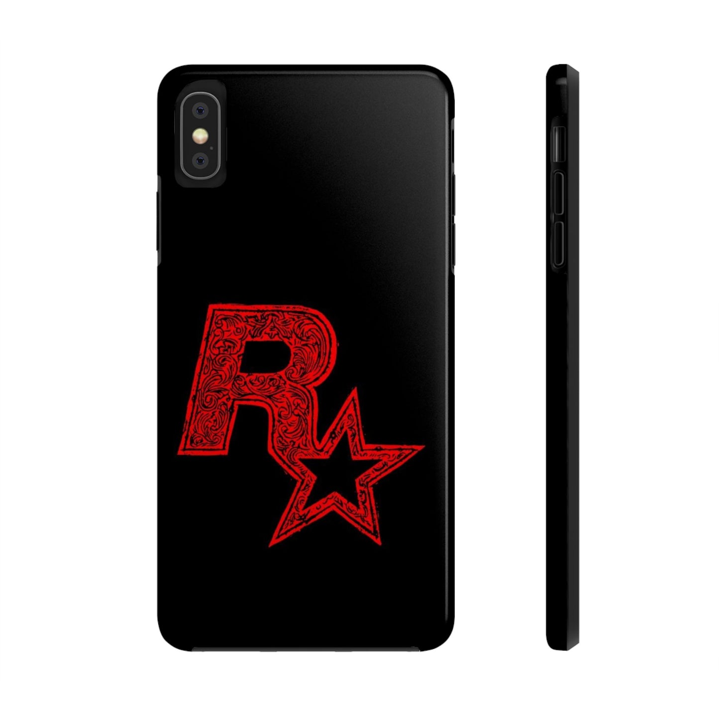Tough Phone Cases with Artistic Red Star Design, Cool Tech Accessories, Gift for Gamers, Trendy Phone Protection, Stylish Cases for [...]