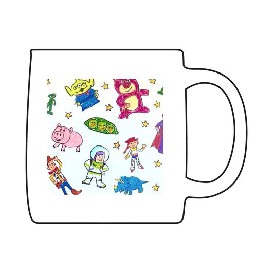Colorful Kids' Glass Coffee Mug, Whimsical Characters, Fun Gift for Children, Creative Personalized Drinkware, Great for Birthdays and [...]