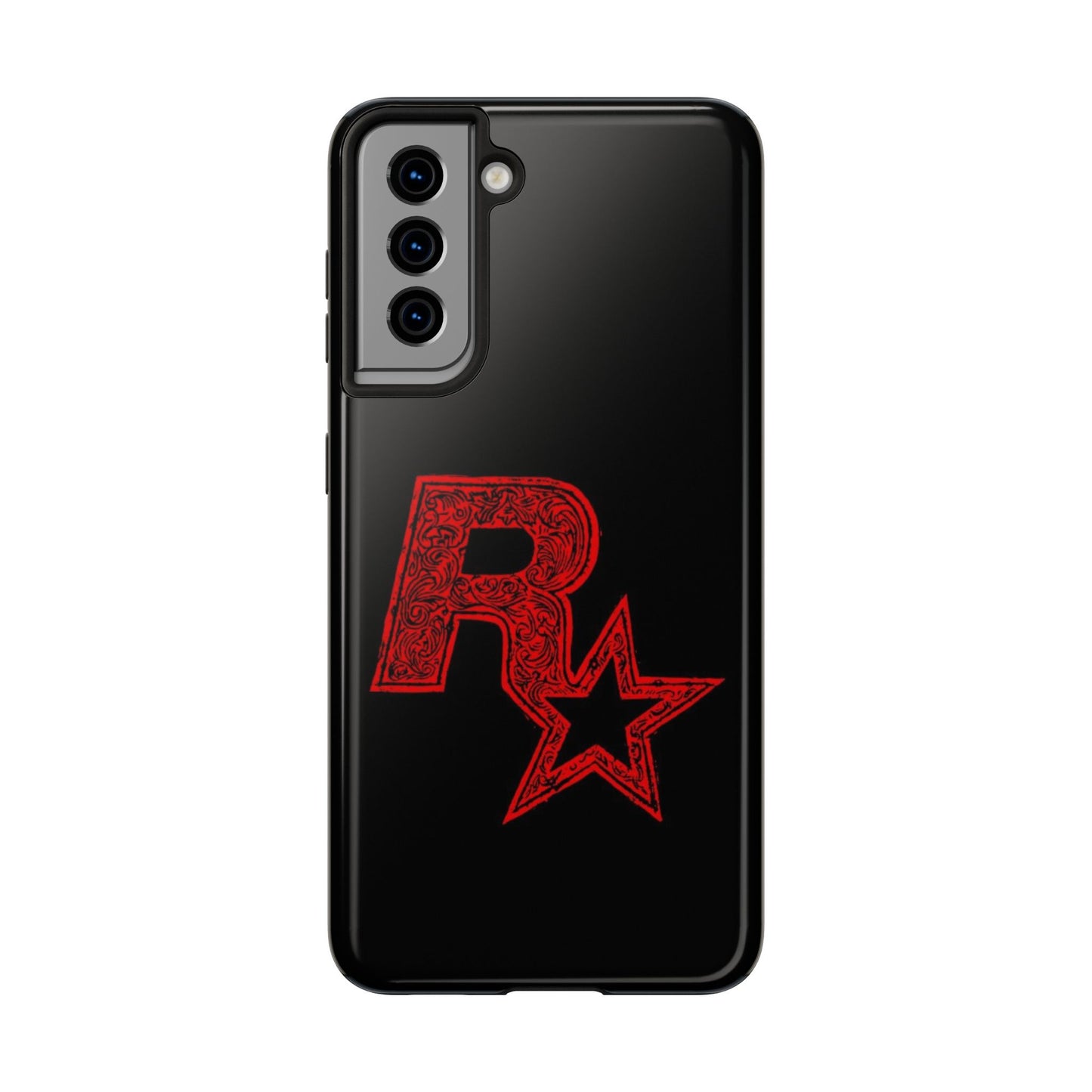 Tough Phone Cases with Artistic Red Star Design, Cool Tech Accessories, Gift for Gamers, Trendy Phone Protection, Stylish Cases for [...]