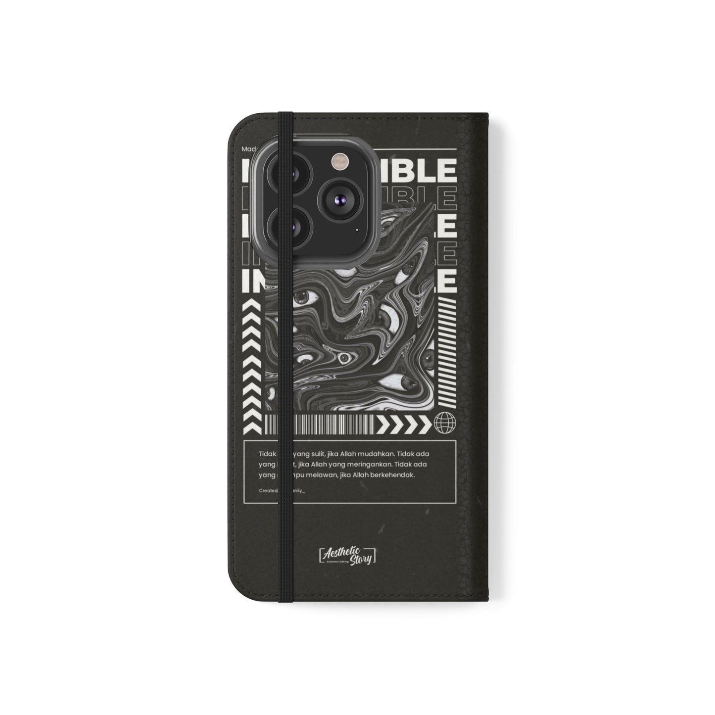 Stylish Flip Phone Cases, Personalized Phone Wallet, Minimalist Tech Accessory, Gift for Him/Her, Unique Phone Cover