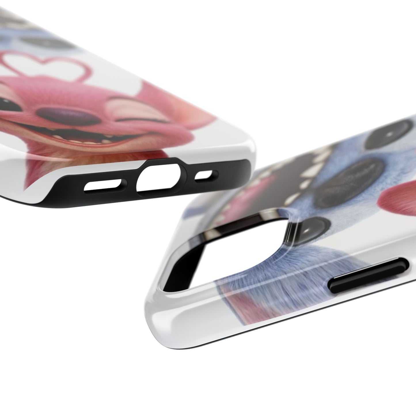 Playful Cartoon Phone Cases - Tough Cases for Kids & Teens, Cute Gift for Birthdays, Fun Accessories, Protection Cases, Character Design