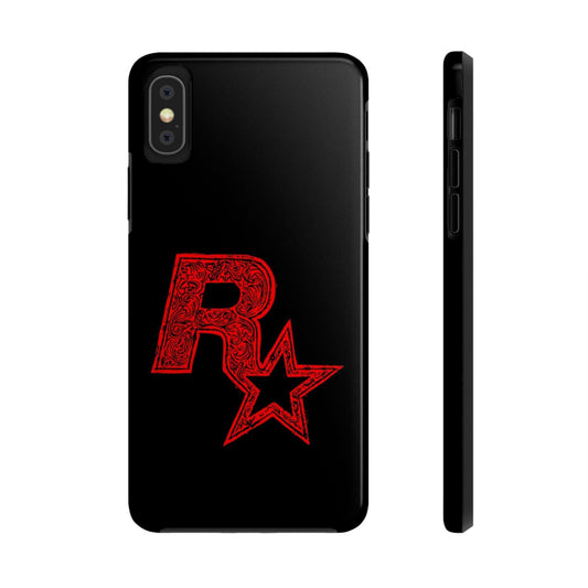 Tough Phone Cases with Artistic Red Star Design, Cool Tech Accessories, Gift for Gamers, Trendy Phone Protection, Stylish Cases for [...]
