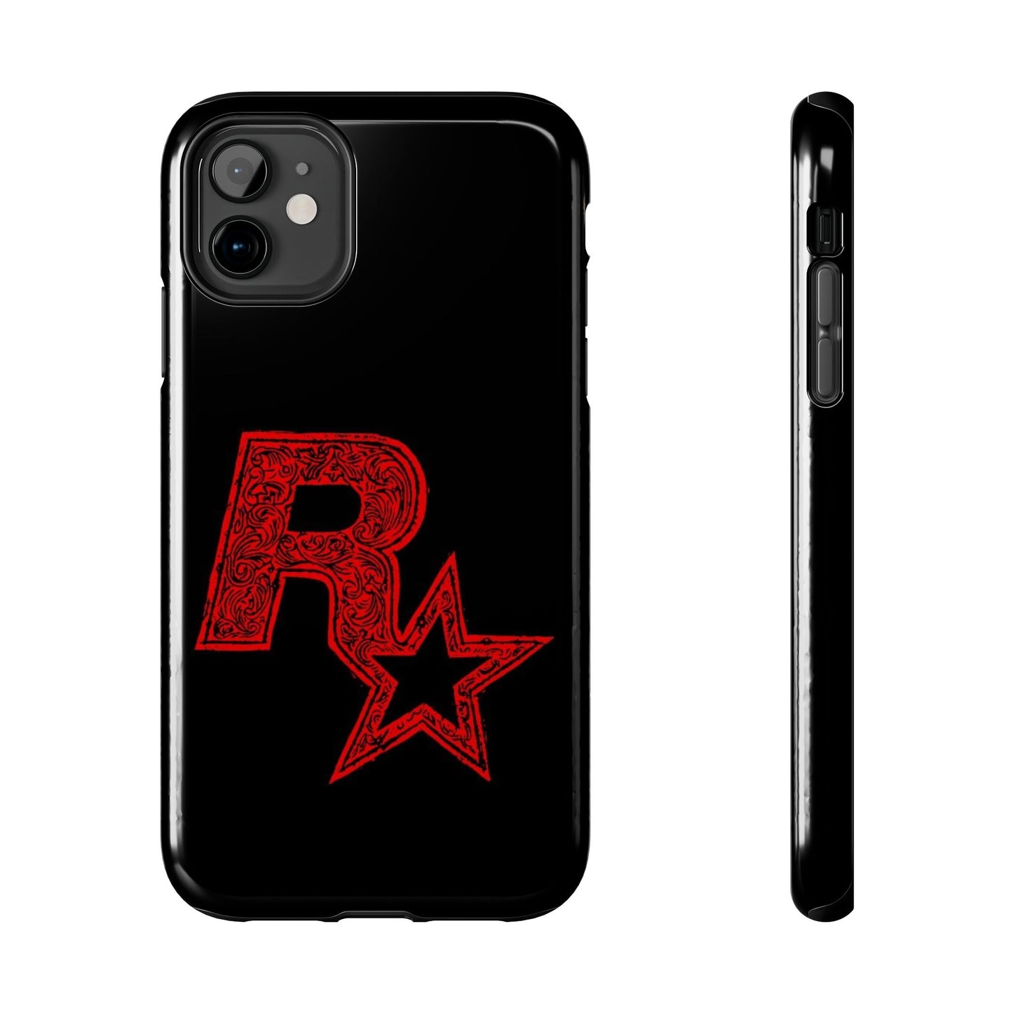 Tough Phone Cases with Artistic Red Star Design, Cool Tech Accessories, Gift for Gamers, Trendy Phone Protection, Stylish Cases for [...]