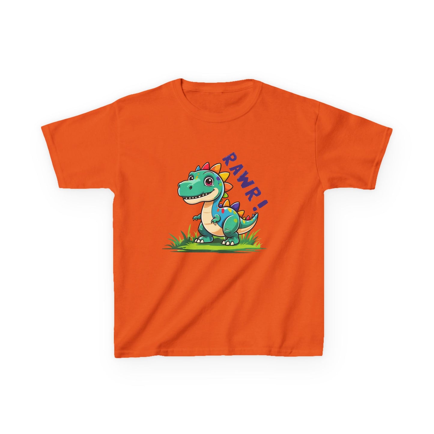 Dinosaur Kids Tee | Cute RAWR! Graphic Tee for Boys & Girls, Dino Lovers Gift, Birthday Party Outfit, Playful T-Shirt