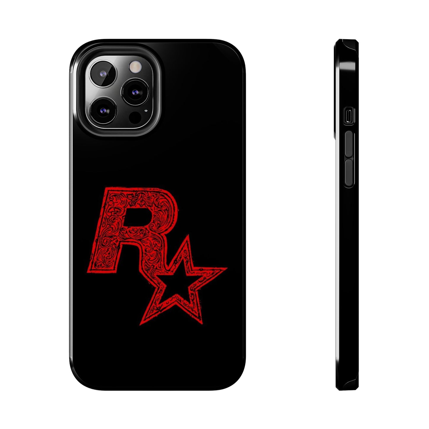 Tough Phone Cases with Artistic Red Star Design, Cool Tech Accessories, Gift for Gamers, Trendy Phone Protection, Stylish Cases for [...]