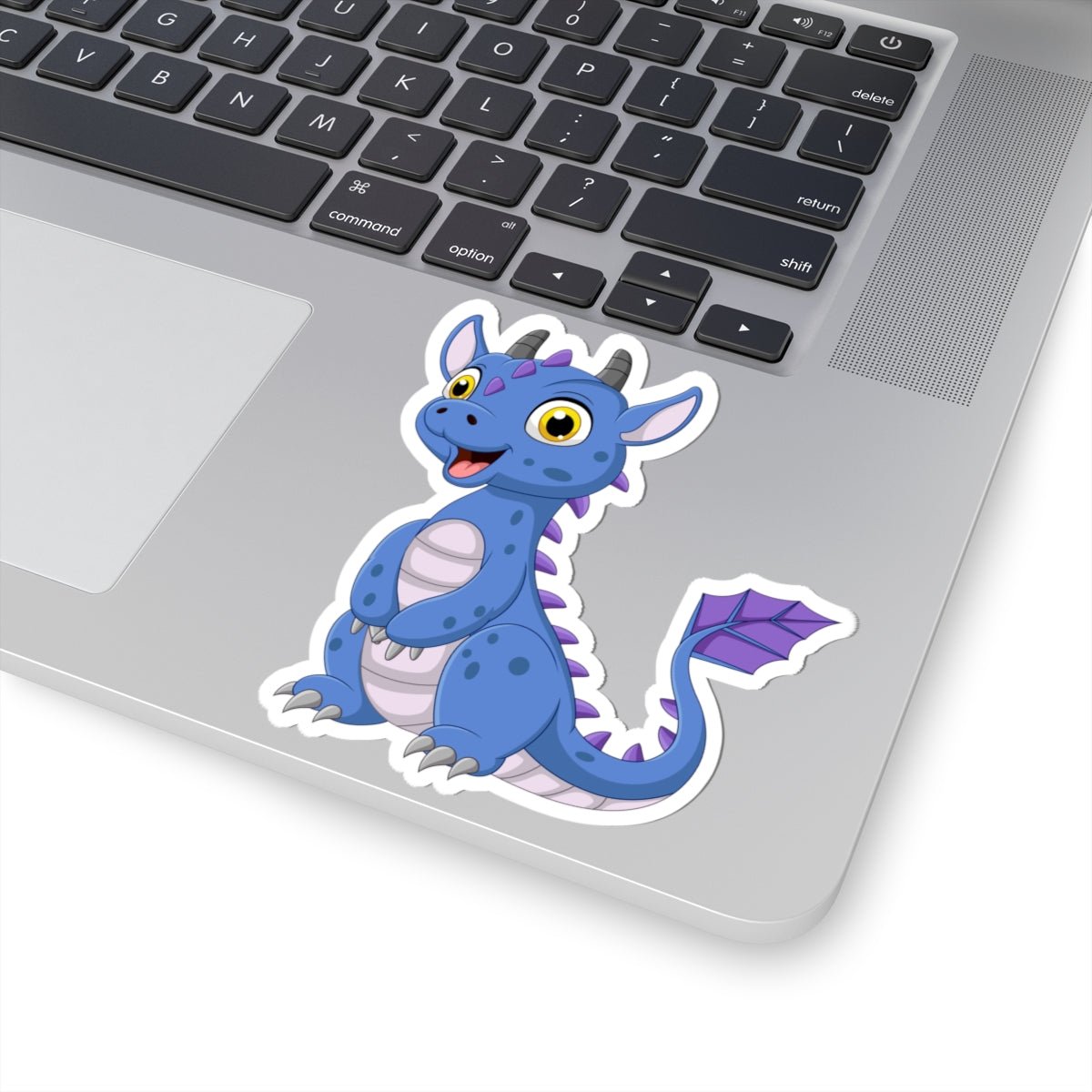 Cute Dragon Kiss-Cut Stickers | Custom Vinyl Decals, Kids Room Decor, Laptop Stickers, Birthday Party Favors, Fun Gifts