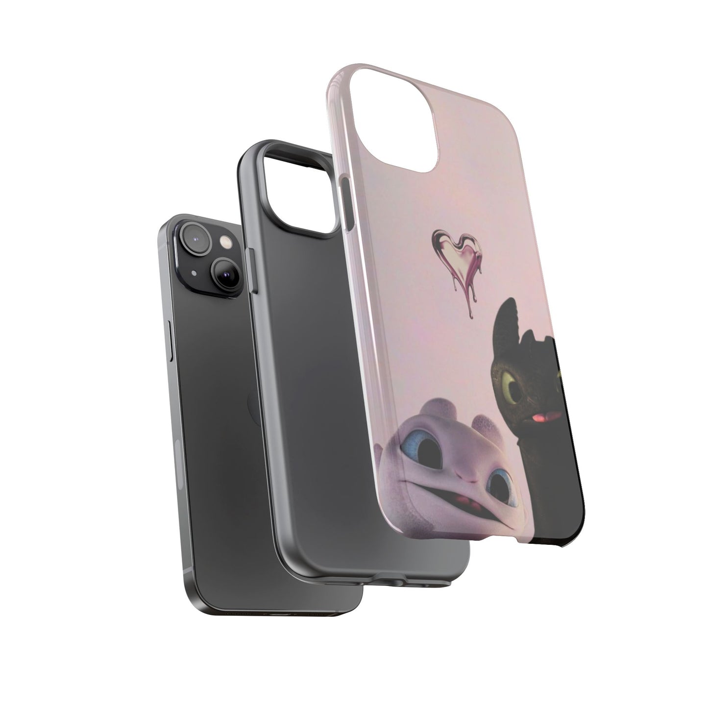 Cute Character Phone Case, Durable Protection, Gift for Kids, Birthday, Cartoon Lovers, Fun Accessories