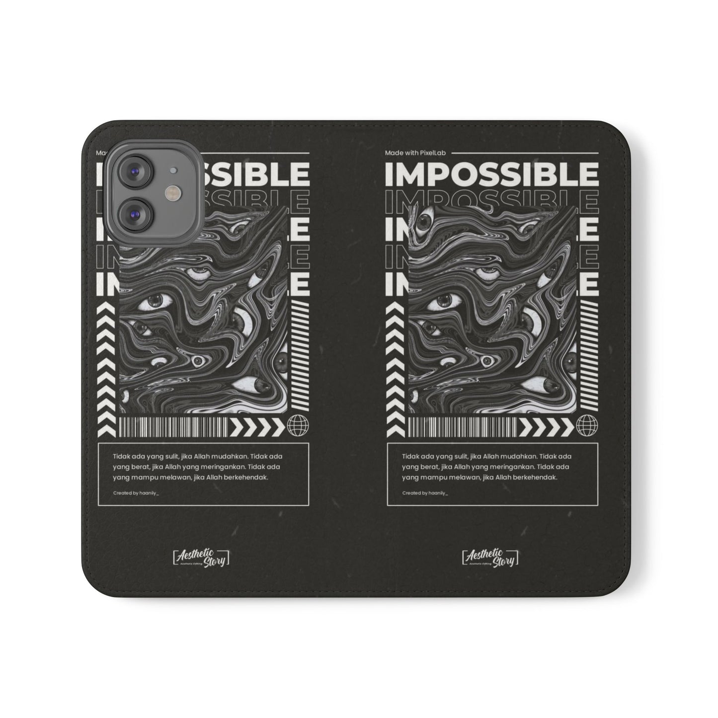 Stylish Flip Phone Cases, Personalized Phone Wallet, Minimalist Tech Accessory, Gift for Him/Her, Unique Phone Cover