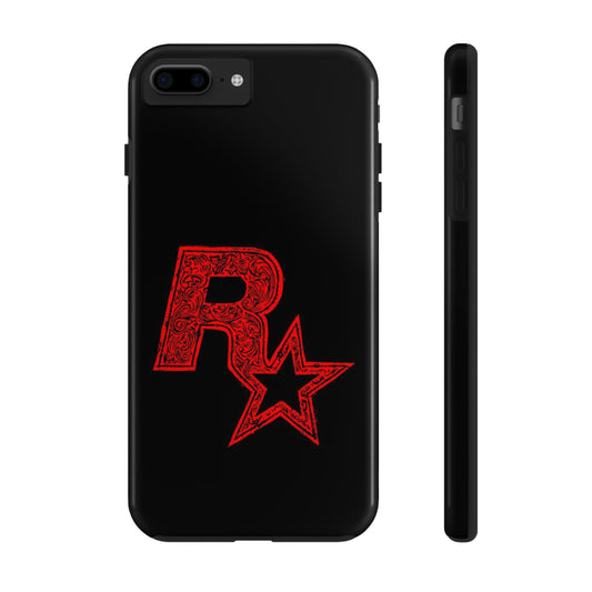 Tough Phone Cases with Artistic Red Star Design, Cool Tech Accessories, Gift for Gamers, Trendy Phone Protection, Stylish Cases for [...]