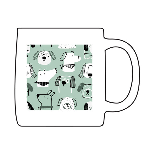 Dog Lover's Engraved Glass Coffee Mug, Pet-Themed Gift, Personalized Cup, Animal Lover's Mug, Cute Puppy Design