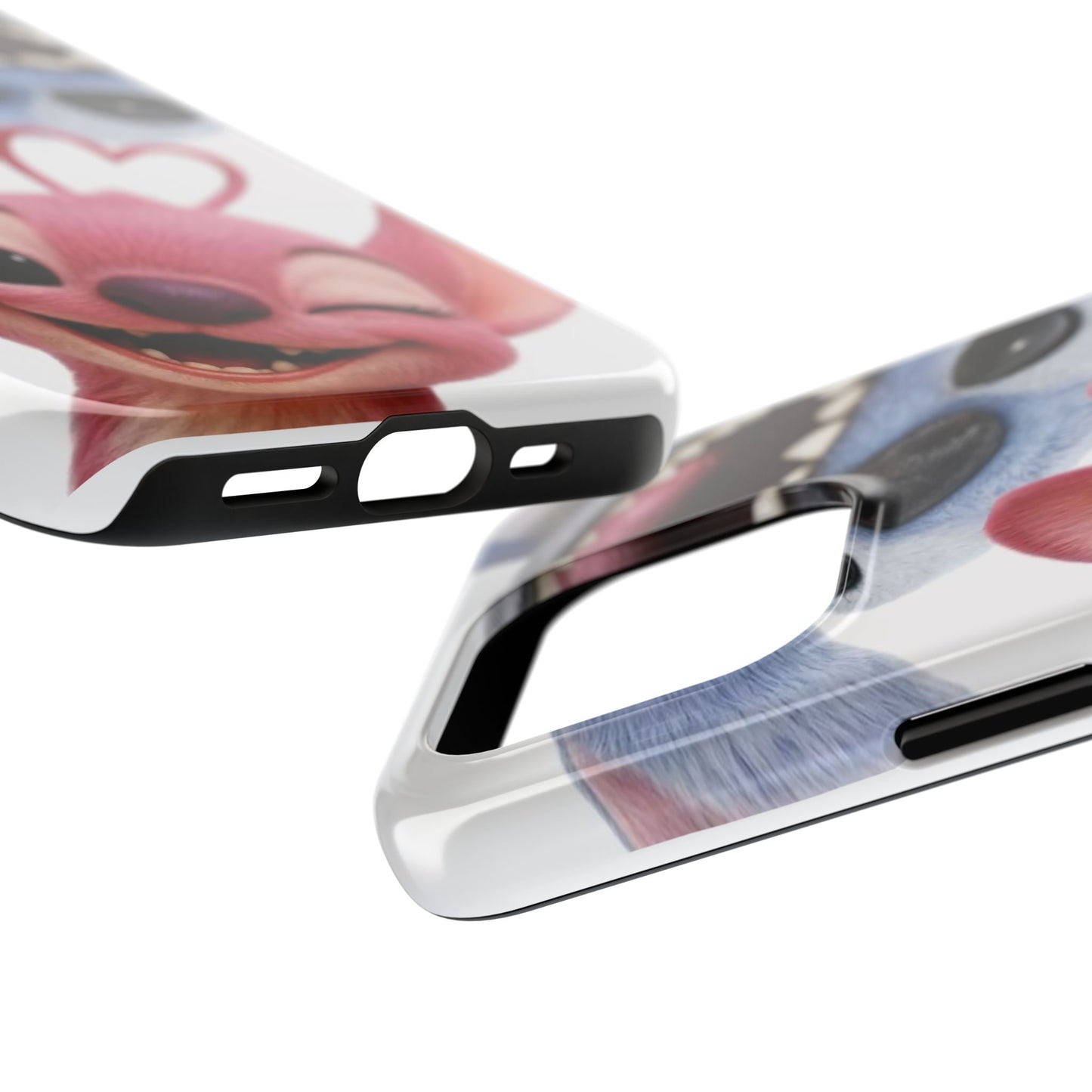Playful Cartoon Phone Cases - Tough Cases for Kids & Teens, Cute Gift for Birthdays, Fun Accessories, Protection Cases, Character Design