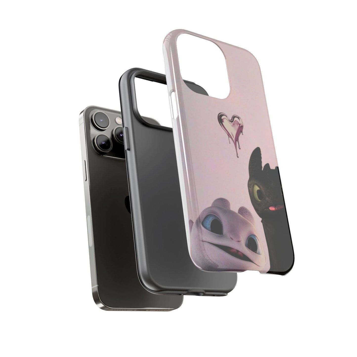 Cute Character Phone Case, Durable Protection, Gift for Kids, Birthday, Cartoon Lovers, Fun Accessories