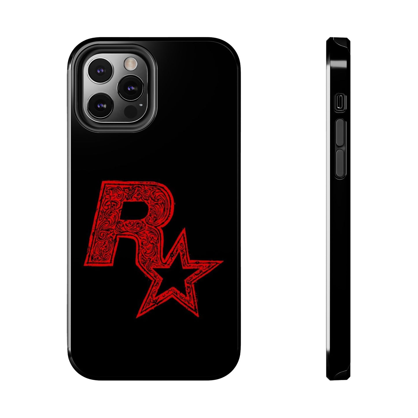 Tough Phone Cases with Artistic Red Star Design, Cool Tech Accessories, Gift for Gamers, Trendy Phone Protection, Stylish Cases for [...]