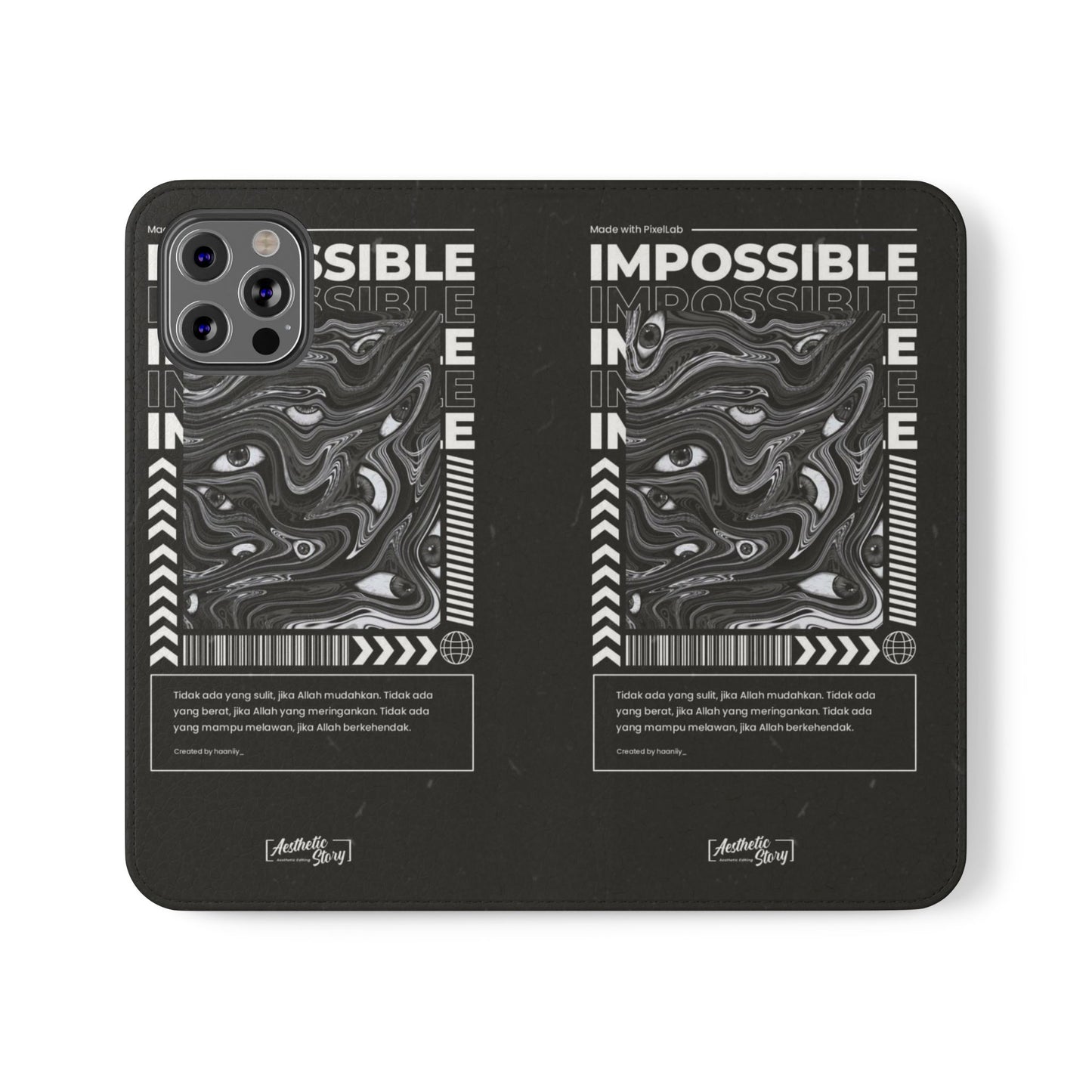 Stylish Flip Phone Cases, Personalized Phone Wallet, Minimalist Tech Accessory, Gift for Him/Her, Unique Phone Cover