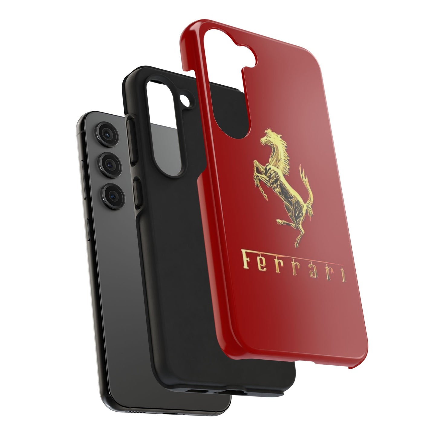 Ferrari Tough Phone Case, Durable Cell Phone Cover, Stylish Protection for Car Enthusiasts, Gift for Ferrari Lovers, Sports Car Accessory
