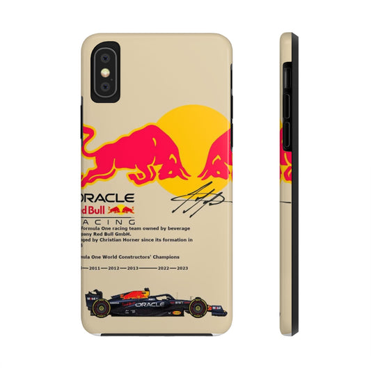 Red Bull Racing Tough Phone Cases | Stylish & Durable Cases for Racing Fans, Gift for Car Lovers, Unique Phone Accessories