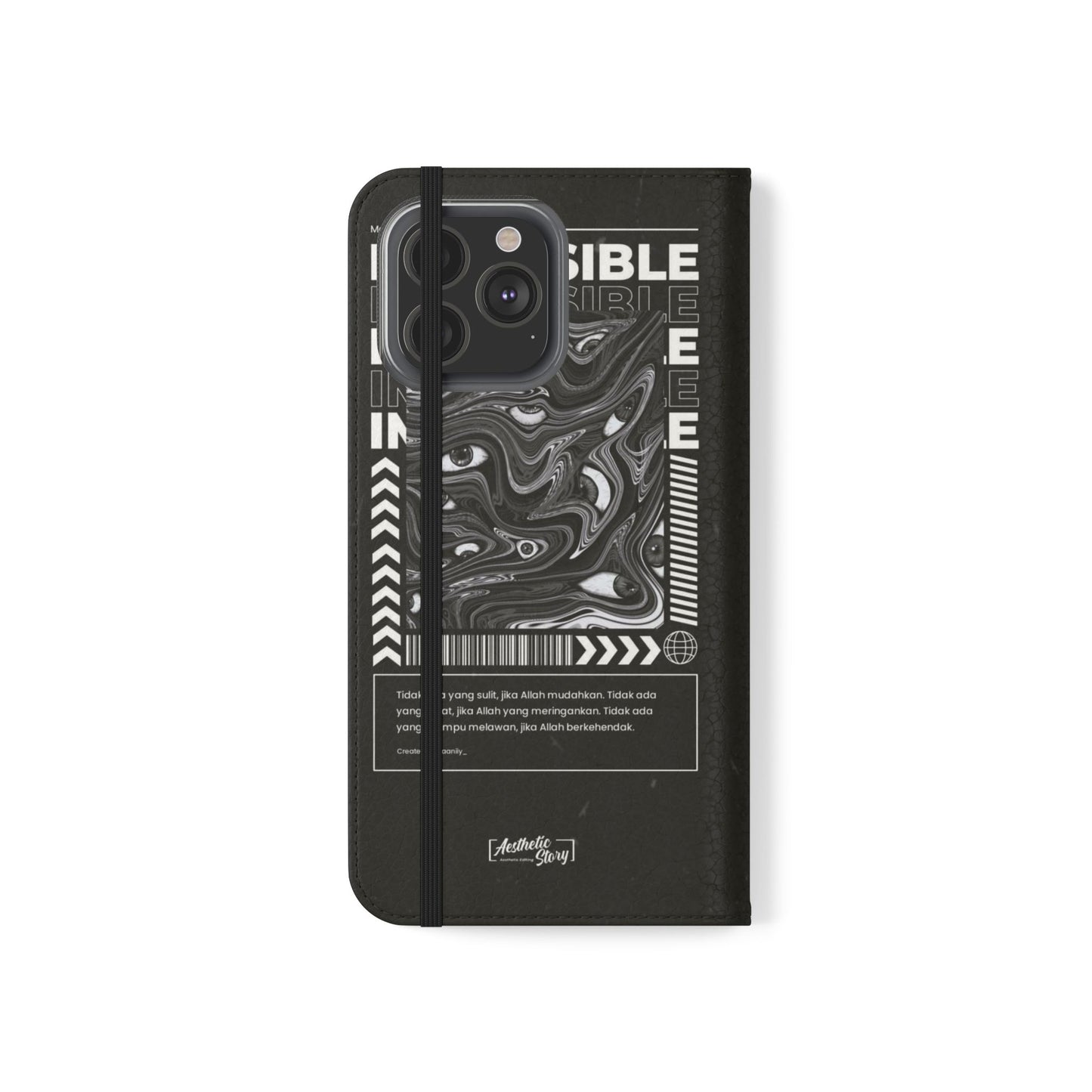 Stylish Flip Phone Cases, Personalized Phone Wallet, Minimalist Tech Accessory, Gift for Him/Her, Unique Phone Cover